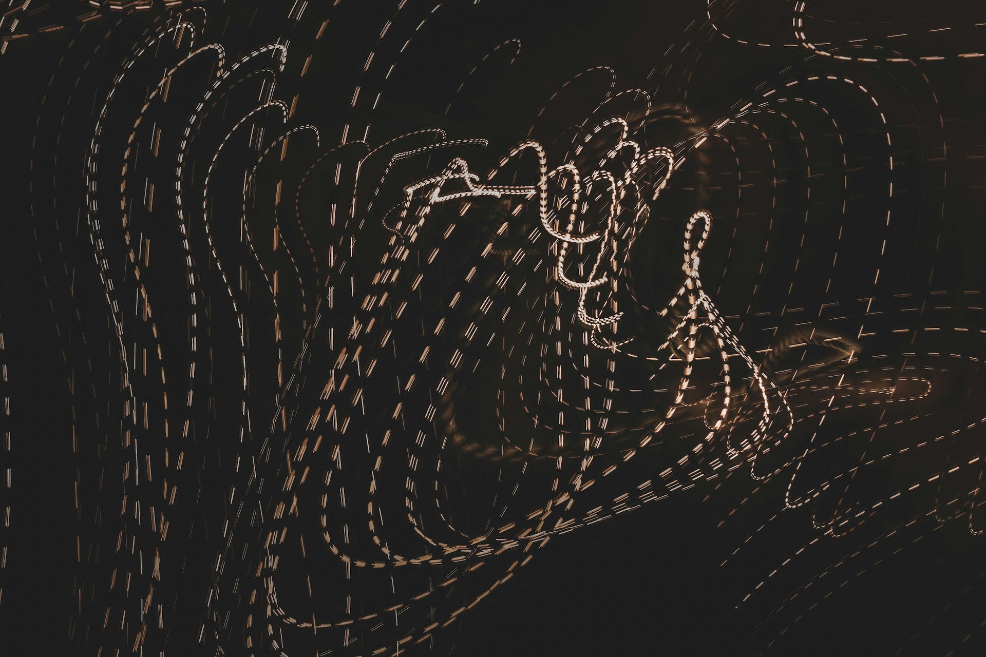 a black and white photo of a bunch of wires